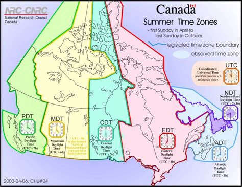 canda time|Time in Canada .